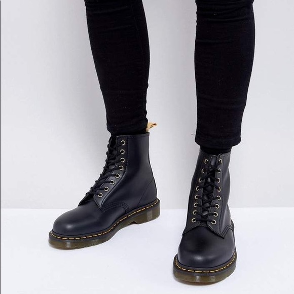 dr martens vegan black
